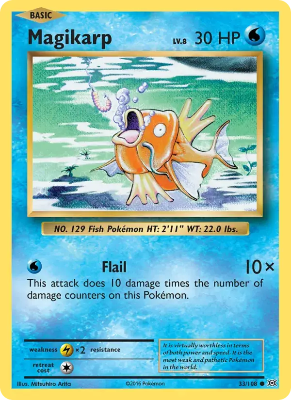 Magikarp - 33/113 - Evolutions