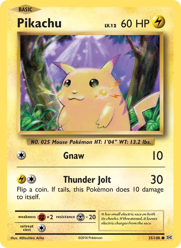 Pikachu - 35/113 - Evolutions