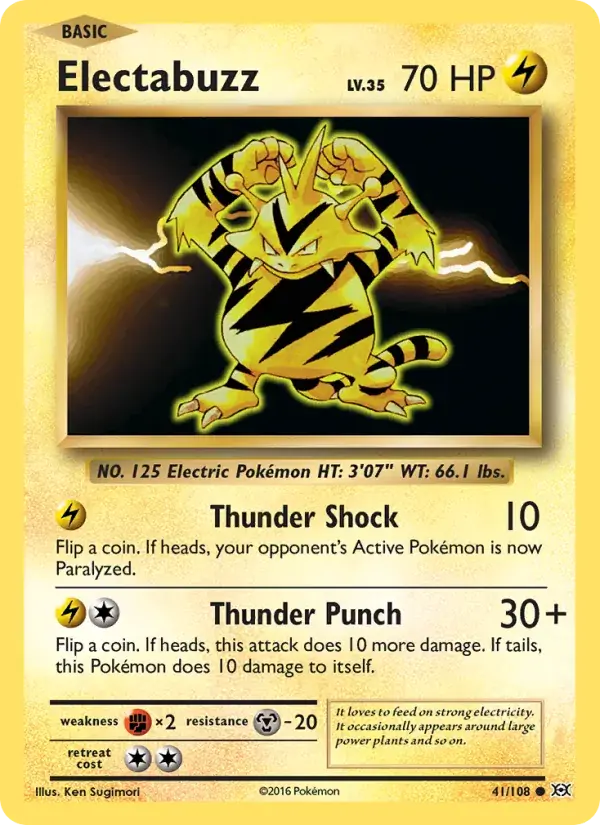 Electabuzz - 41/113 - Evolutions
