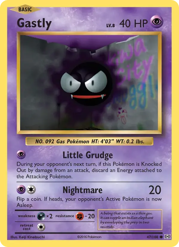 Gastly - 47/113 - Evolutions