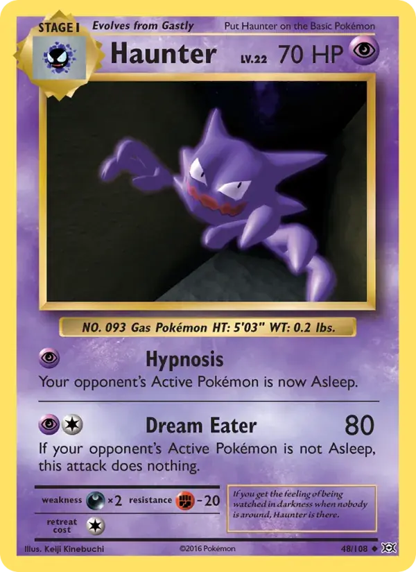Haunter - 48/113 - Evolutions