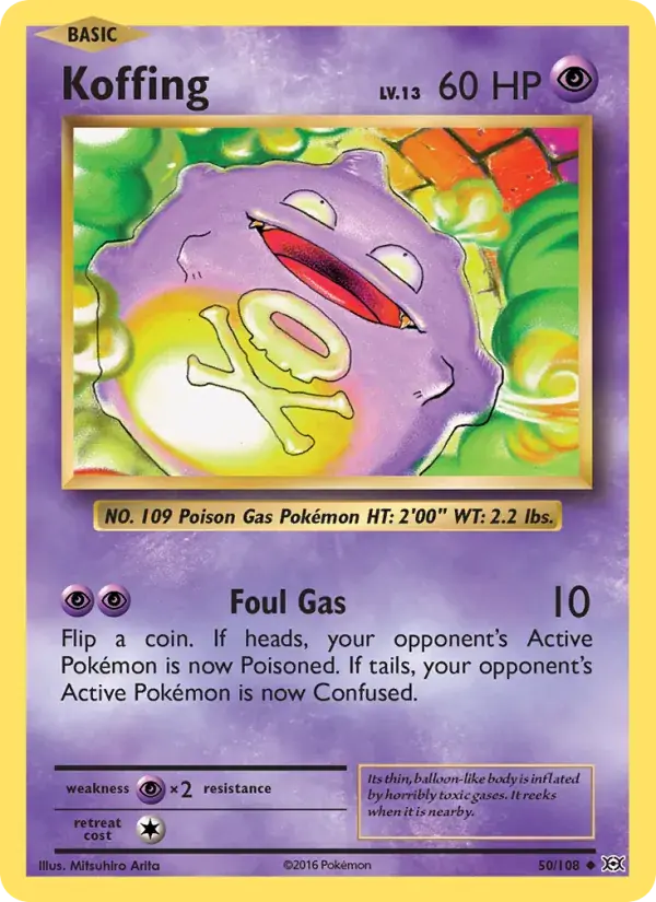 Koffing - 50/113 - Evolutions