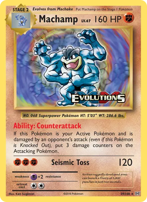 Machamp - 59/113 - Evolutions
