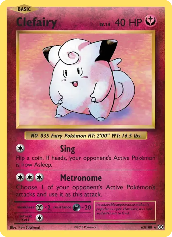 Clefairy - 63/113 - Evolutions