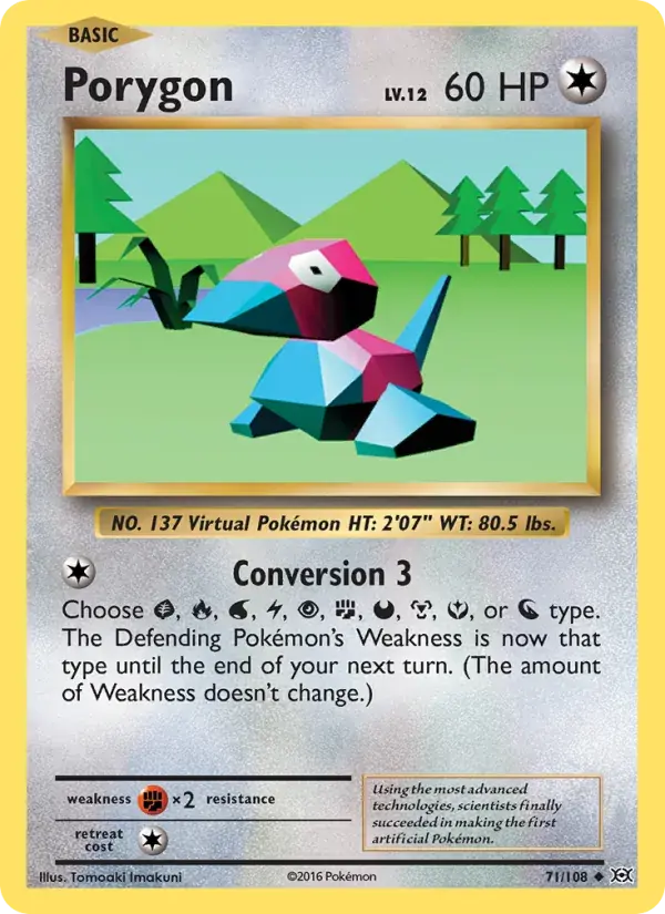Porygon - 71/113 - Evolutions
