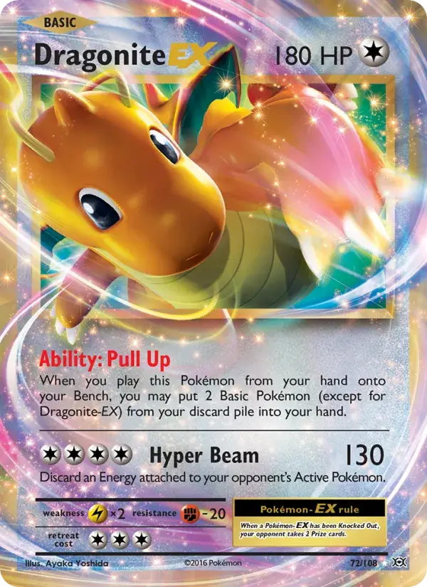Dragonite EX - 72/113 - Evolutions