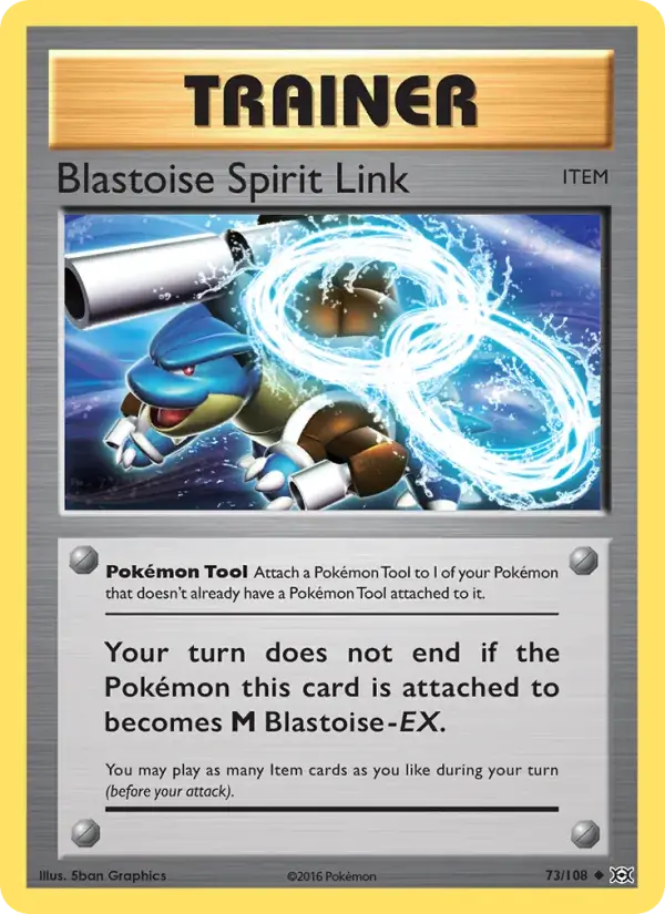 Blastoise Spirit Link - 73/113 - Evolutions