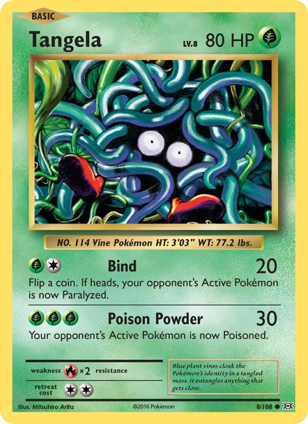 Tangela - 8/113 - Evolutions
