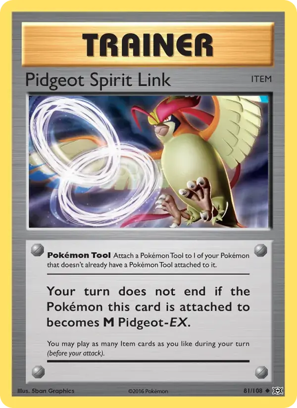 Pidgeot Spirit Link - 81/113 - Evolutions