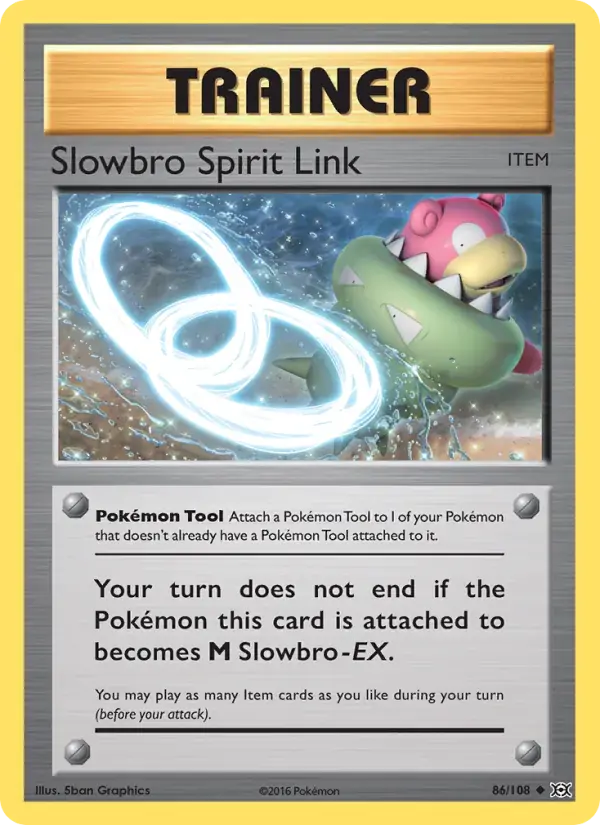 Slowbro Spirit Link - 86/113 - Evolutions