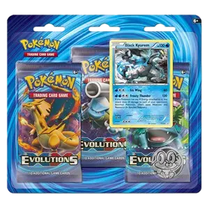 Evolutions: Black Kyurem 3-Pack Blister