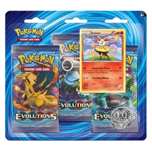Evolutions: Braixen 3-Pack Blister