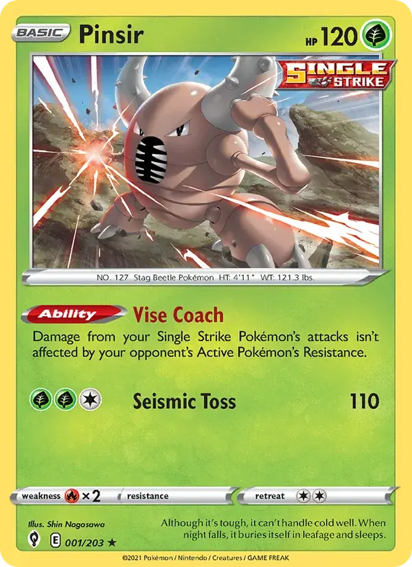 Pinsir - 1/237 - Evolving Skies
