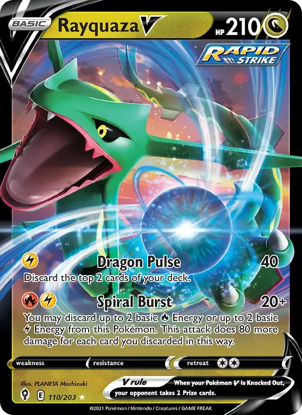 Rayquaza V - 110/237 - Evolving Skies