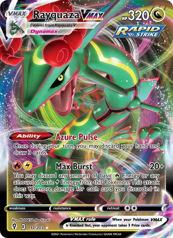 Rayquaza VMAX - 111/237 - Evolving Skies