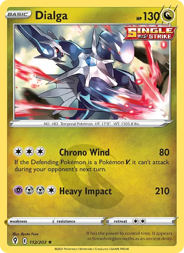 Dialga - 112/237 - Evolving Skies