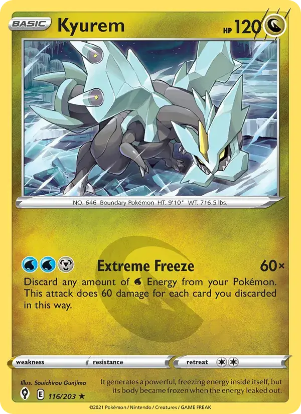 Kyurem - 116/237 - Evolving Skies