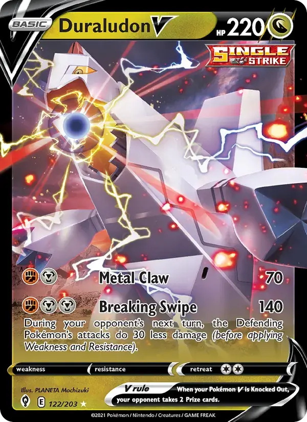 Duraludon V - 122/237 - Evolving Skies