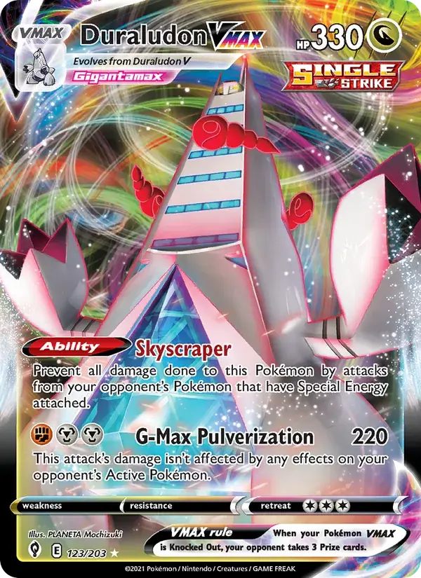 Duraludon VMAX - 123/237 - Evolving Skies