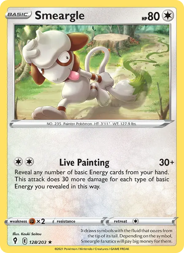 Smeargle - 128/237 - Evolving Skies