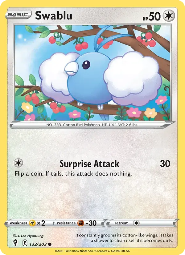 Swablu - 132/237 - Evolving Skies