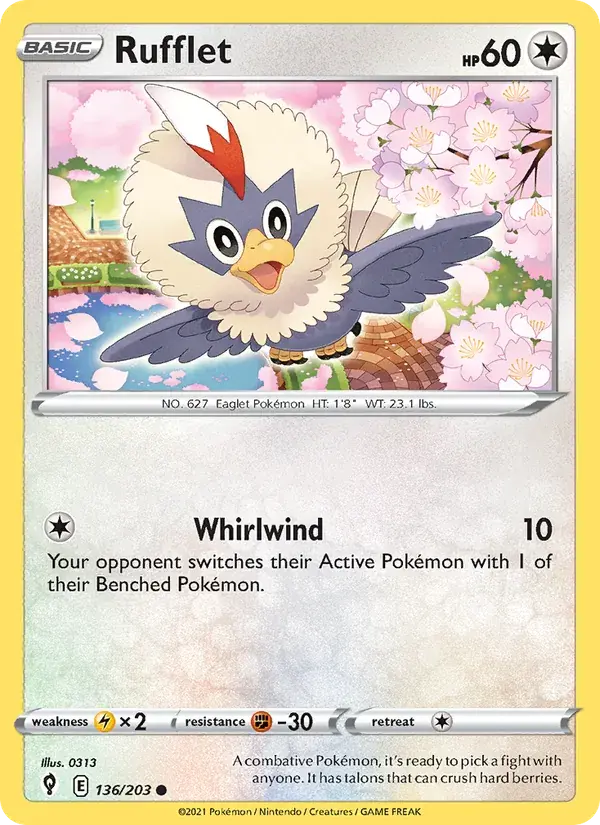 Rufflet - 136/237 - Evolving Skies