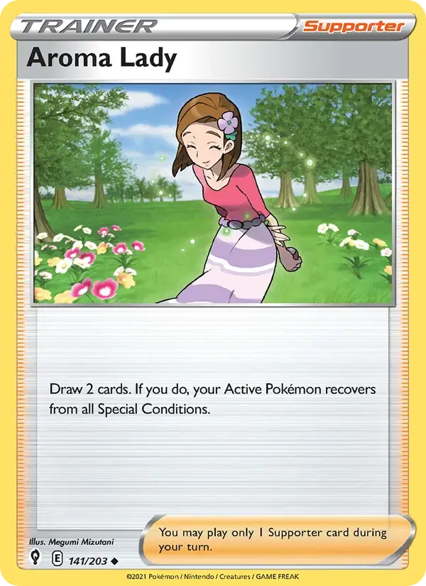Aroma Lady - 141/237 - Evolving Skies