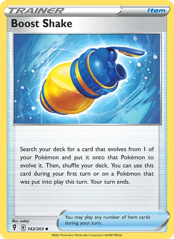 Boost Shake - 142/237 - Evolving Skies