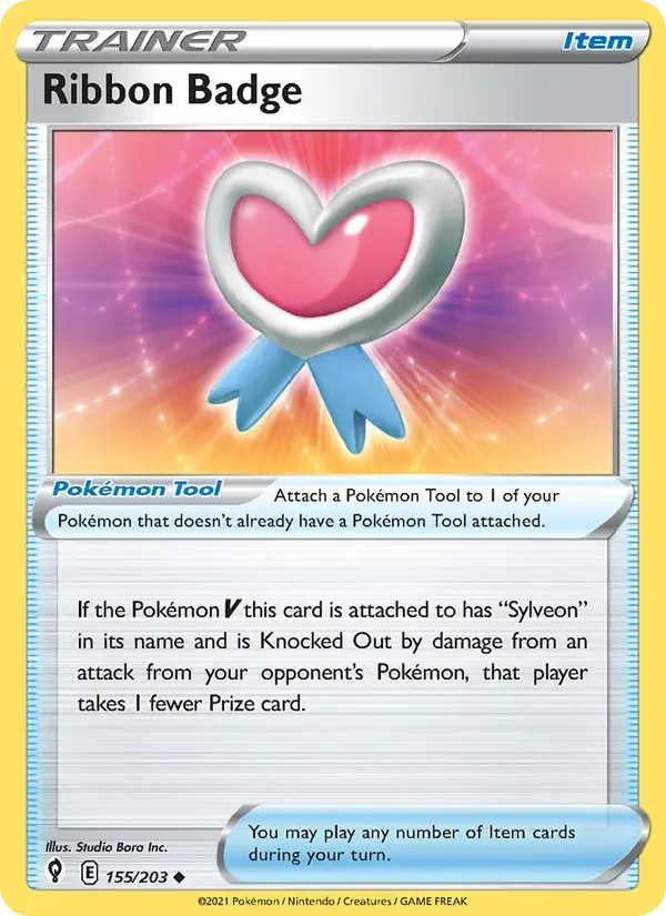 Ribbon Badge - 155/237 - Evolving Skies