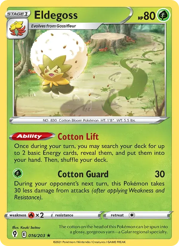 Eldegoss - 16/237 - Evolving Skies