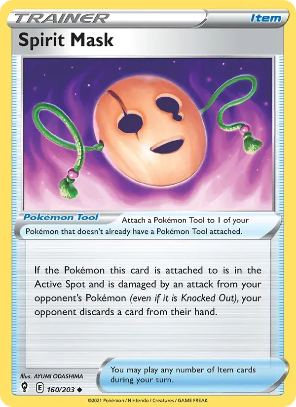 Spirit Mask - 160/237 - Evolving Skies