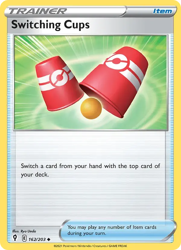 Switching Cups - 162/237 - Evolving Skies