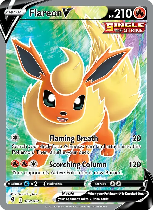 Flareon V - 169/237 - Evolving Skies