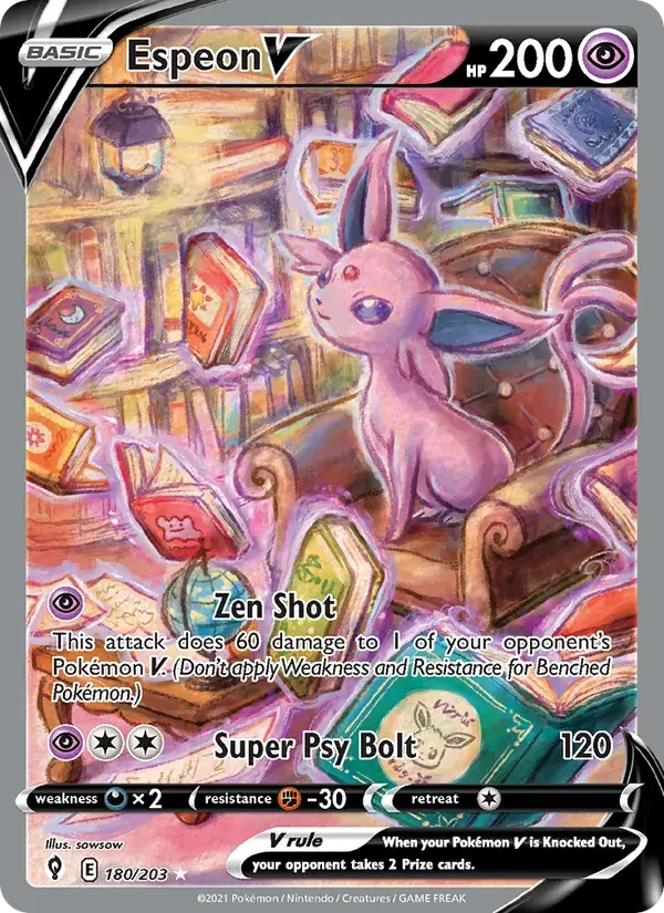 Espeon V - 180/237 - Evolving Skies