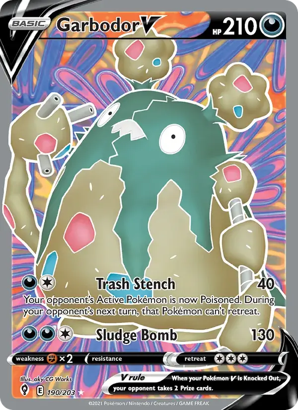 Garbodor V - 190/237 - Evolving Skies