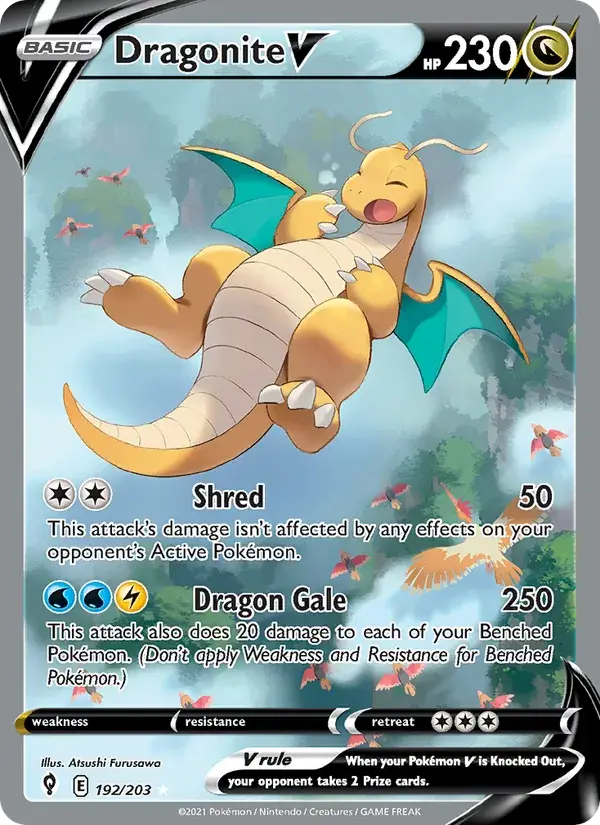Dragonite V - 192/237 - Evolving Skies