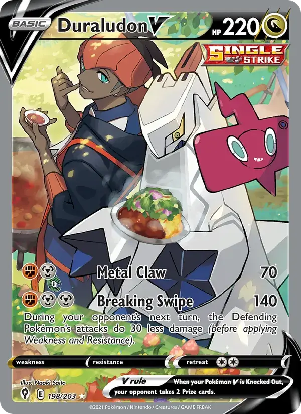Duraludon V - 198/237 - Evolving Skies