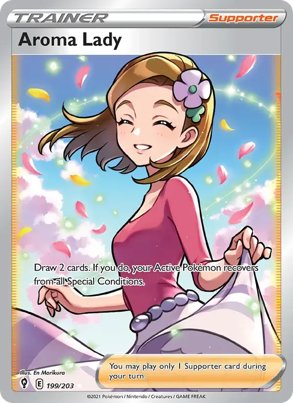 Aroma Lady - 199/237 - Evolving Skies