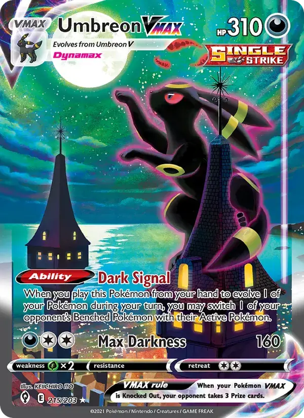 Umbreon VMAX - 215/237 - Evolving Skies
