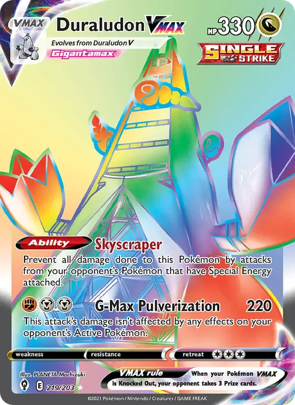 Duraludon VMAX - 219/237 - Evolving Skies