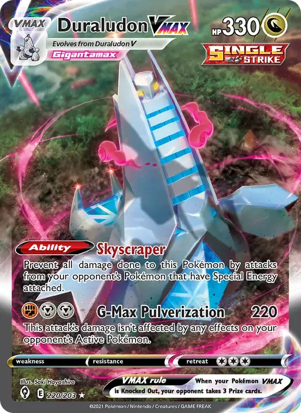 Duraludon VMAX - 220/237 - Evolving Skies