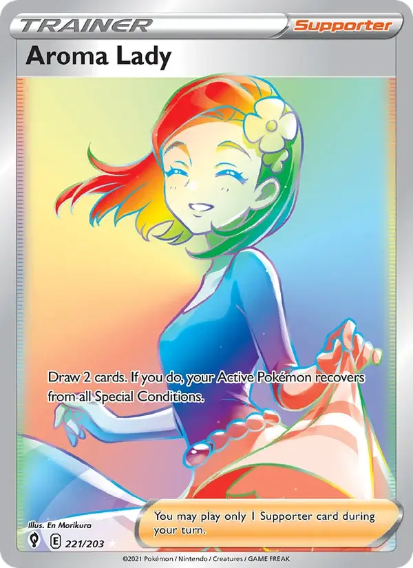 Aroma Lady - 221/237 - Evolving Skies