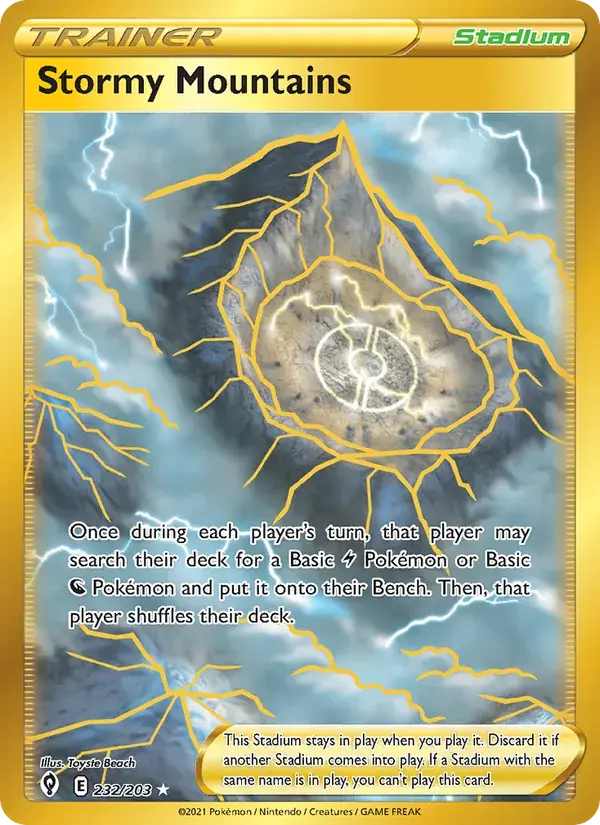 Stormy Mountains - 232/237 - Evolving Skies