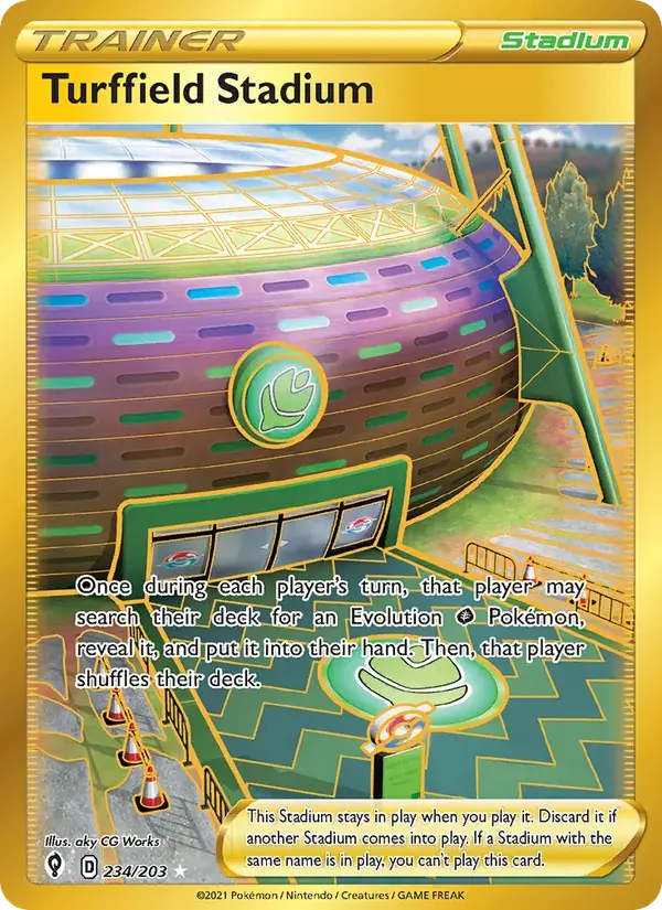 Turffield Stadium - 234/237 - Evolving Skies