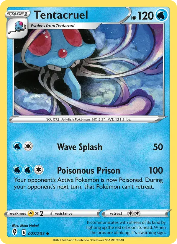 Tentacruel - 27/237 - Evolving Skies