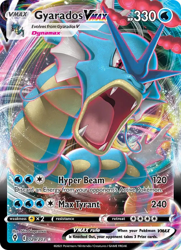 Gyarados VMAX - 29/237 - Evolving Skies