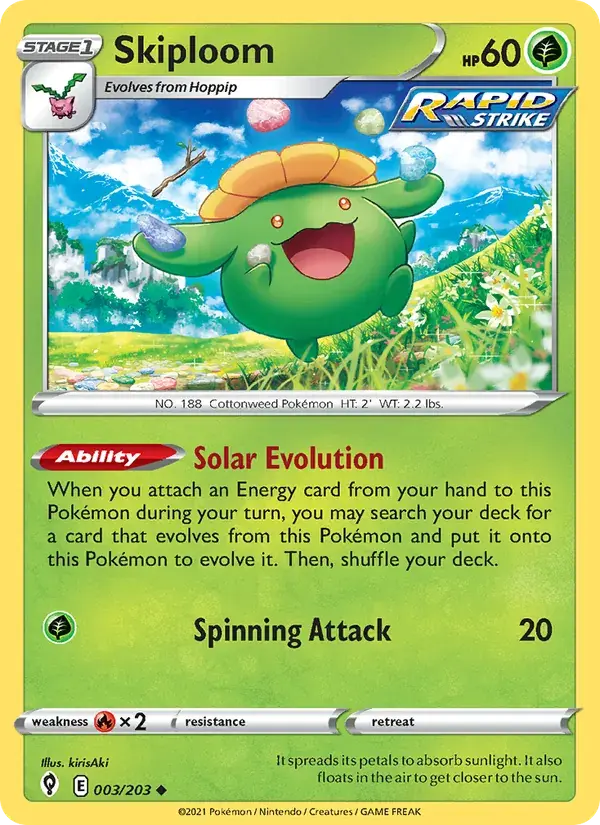 Skiploom - 3/237 - Evolving Skies