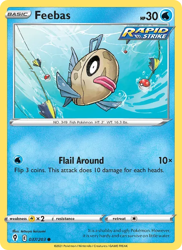 Feebas - 37/237 - Evolving Skies