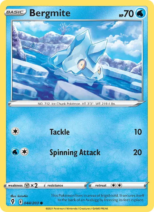 Bergmite - 44/237 - Evolving Skies