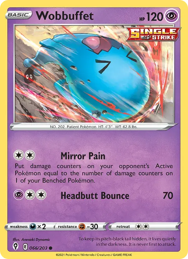 Wobbuffet - 66/237 - Evolving Skies